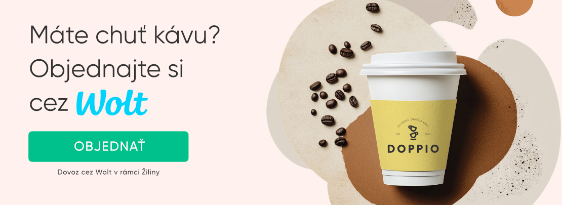 Objednajtesi kávu k vám domov v rámci Žiliny s Woltom